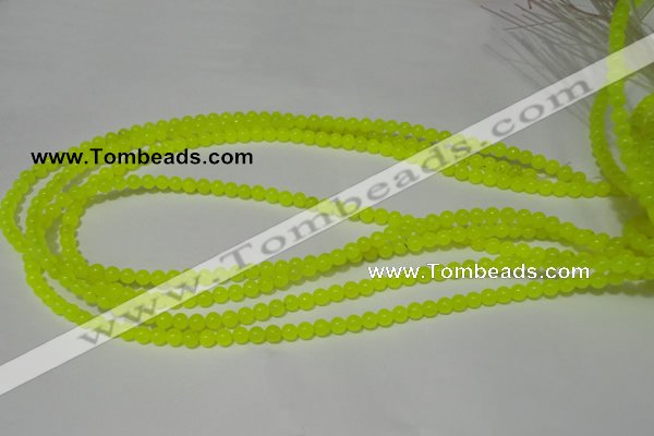 CCN07 15.5 inches 4mm round candy jade beads wholesale