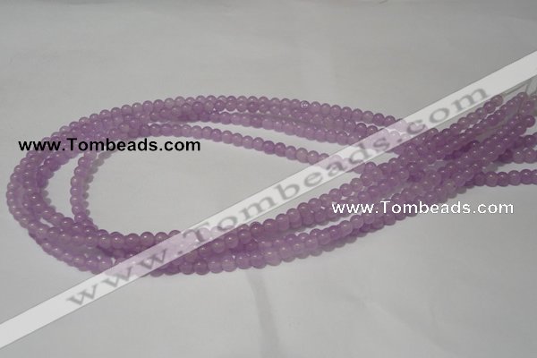 CCN08 15.5 inches 4mm round candy jade beads wholesale