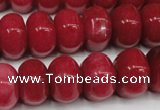 CCN100 15.5 inches 10*15mm rondelle candy jade beads wholesale