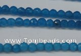 CCN1200 15.5 inches 4mm faceted round candy jade beads wholesale