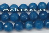 CCN1203 15.5 inches 10mm faceted round candy jade beads wholesale