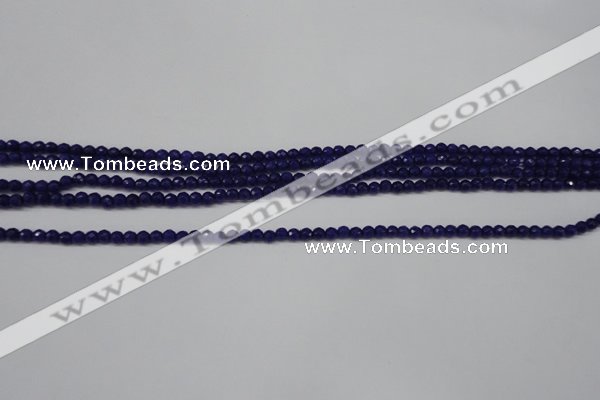 CCN1211 15.5 inches 4mm faceted round candy jade beads wholesale