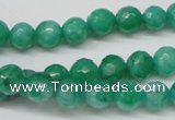 CCN1223 15.5 inches 8mm faceted round candy jade beads wholesale