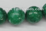 CCN1229 15.5 inches 20mm faceted round candy jade beads wholesale