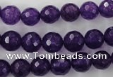 CCN1254 15.5 inches 10mm faceted round candy jade beads wholesale