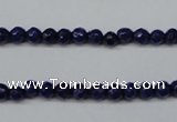 CCN1311 15.5 inches 3mm faceted round candy jade beads wholesale