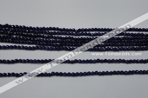 CCN1311 15.5 inches 3mm faceted round candy jade beads wholesale