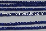 CCN1314 15.5 inches 3mm faceted round candy jade beads wholesale