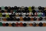 CCN1317 15.5 inches 3mm faceted round candy jade beads wholesale