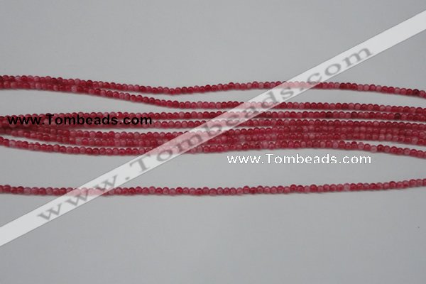 CCN1336 15.5 inches 3mm round candy jade beads wholesale