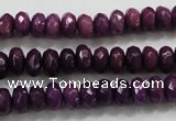 CCN1373 15.5 inches 5*8mm faceted rondelle candy jade beads