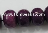 CCN1379 15.5 inches 15*20mm faceted rondelle candy jade beads