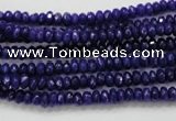 CCN1381 15.5 inches 2*4mm faceted rondelle candy jade beads