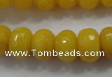 CCN1396 15.5 inches 10*14mm faceted rondelle candy jade beads