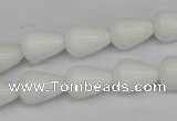 CCN140 15.5 inches 10*14mm teardrop candy jade beads wholesale