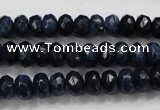 CCN1433 15.5 inches 5*8mm faceted rondelle candy jade beads