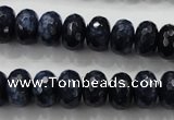 CCN1435 15.5 inches 8*12mm faceted rondelle candy jade beads