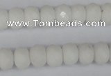 CCN150 15.5 inches 8*12mm faceted rondelle candy jade beads