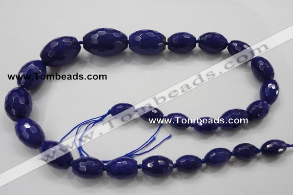 CCN1515 15.5 inches 10*14mm – 20*30mm faceted rice candy jade beads