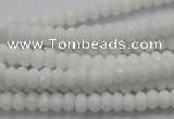 CCN1592 15.5 inches 4*6mm faceted rondelle candy jade beads