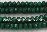 CCN1596 15.5 inches 5*8mm faceted rondelle candy jade beads