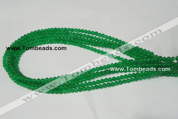 CCN16 15.5 inches 4mm round candy jade beads wholesale