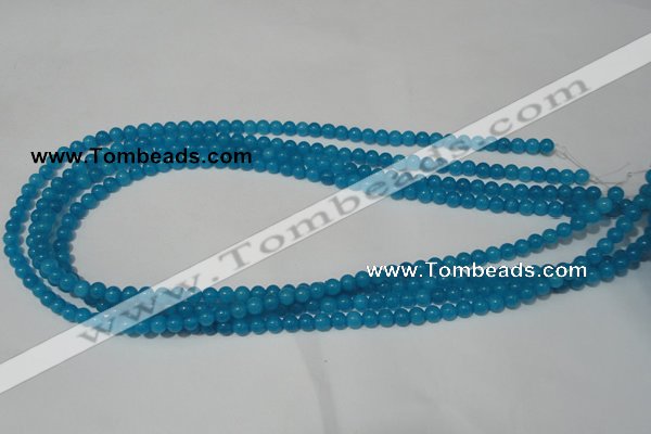 CCN17 15.5 inches 4mm round candy jade beads wholesale