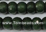 CCN172 15.5 inches 12*16mm faceted rondelle candy jade beads