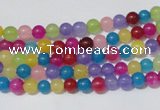 CCN18 15.5 inches 4mm round candy jade beads wholesale