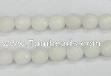 CCN1802 15 inches 8mm faceted round candy jade beads wholesale