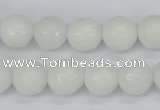 CCN1804 15 inches 12mm faceted round candy jade beads wholesale