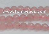 CCN1850 15 inches 4mm faceted round candy jade beads wholesale