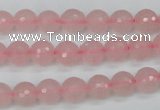 CCN1852 15 inches 8mm faceted round candy jade beads wholesale