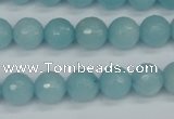 CCN1863 15 inches 10mm faceted round candy jade beads wholesale