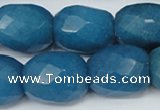 CCN189 15.5 inches 18*22mm faceted drum candy jade beads