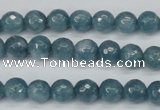 CCN1912 15 inches 8mm faceted round candy jade beads wholesale