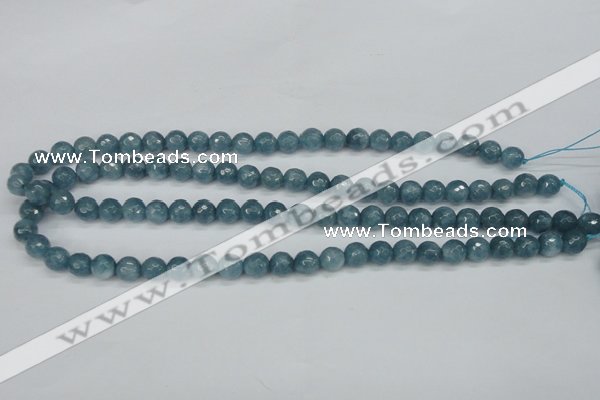 CCN1912 15 inches 8mm faceted round candy jade beads wholesale