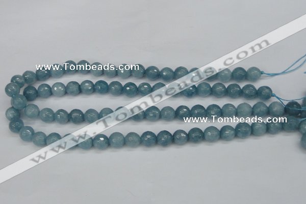 CCN1913 15 inches 10mm faceted round candy jade beads wholesale