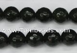 CCN1924 15 inches 12mm faceted round candy jade beads wholesale