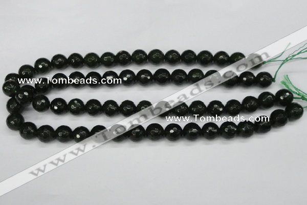 CCN1924 15 inches 12mm faceted round candy jade beads wholesale