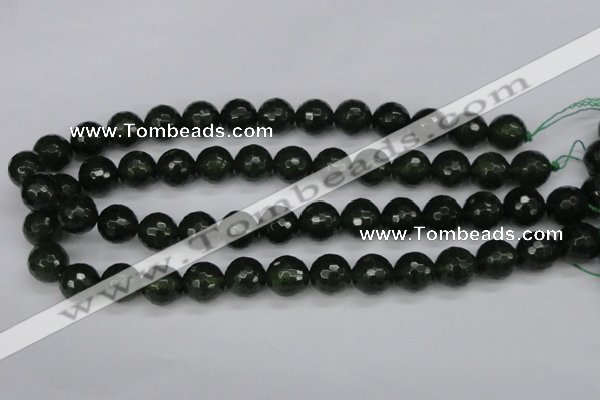 CCN1925 15 inches 14mm faceted round candy jade beads wholesale