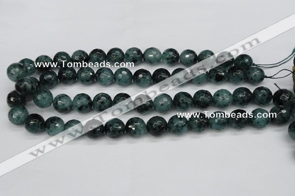 CCN1944 15 inches 12mm faceted round candy jade beads wholesale