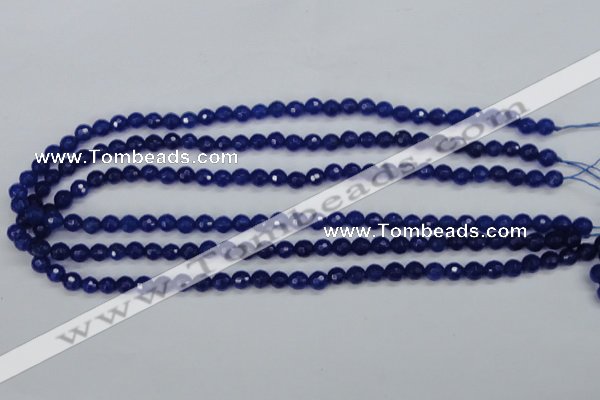 CCN1960 15 inches 4mm faceted round candy jade beads wholesale