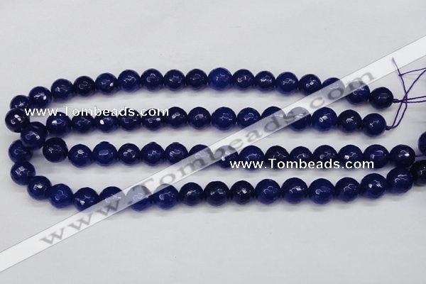 CCN1965 15 inches 14mm faceted round candy jade beads wholesale