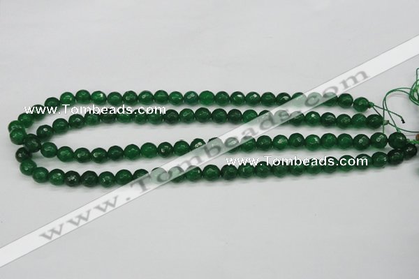 CCN1973 15 inches 10mm faceted round candy jade beads wholesale