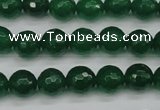 CCN1974 15 inches 12mm faceted round candy jade beads wholesale