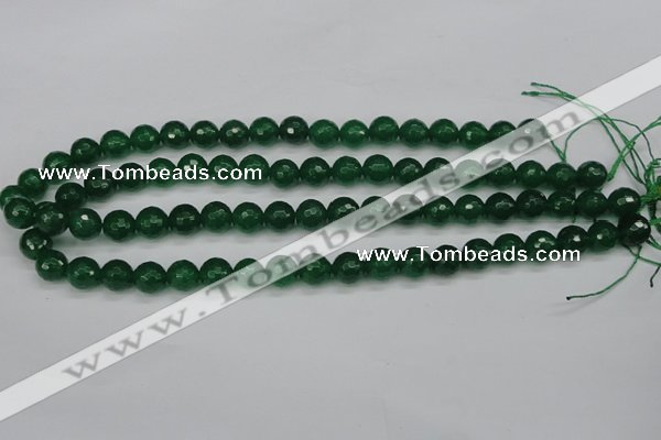 CCN1975 15 inches 14mm faceted round candy jade beads wholesale