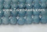 CCN2015 15 inches 4mm faceted round candy jade beads wholesale