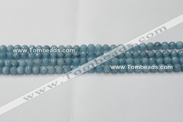 CCN2015 15 inches 4mm faceted round candy jade beads wholesale