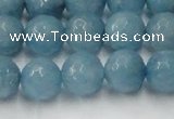 CCN2020 15 inches 14mm faceted round candy jade beads wholesale